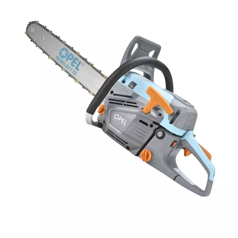 Opel Select Gasoline Chainsaw with RPM Display Meter 22 Inch (550 mm) Size 78 cc Displacement 550 ml Tank Capacity for Gardening & Agriculture Use, MZ35071