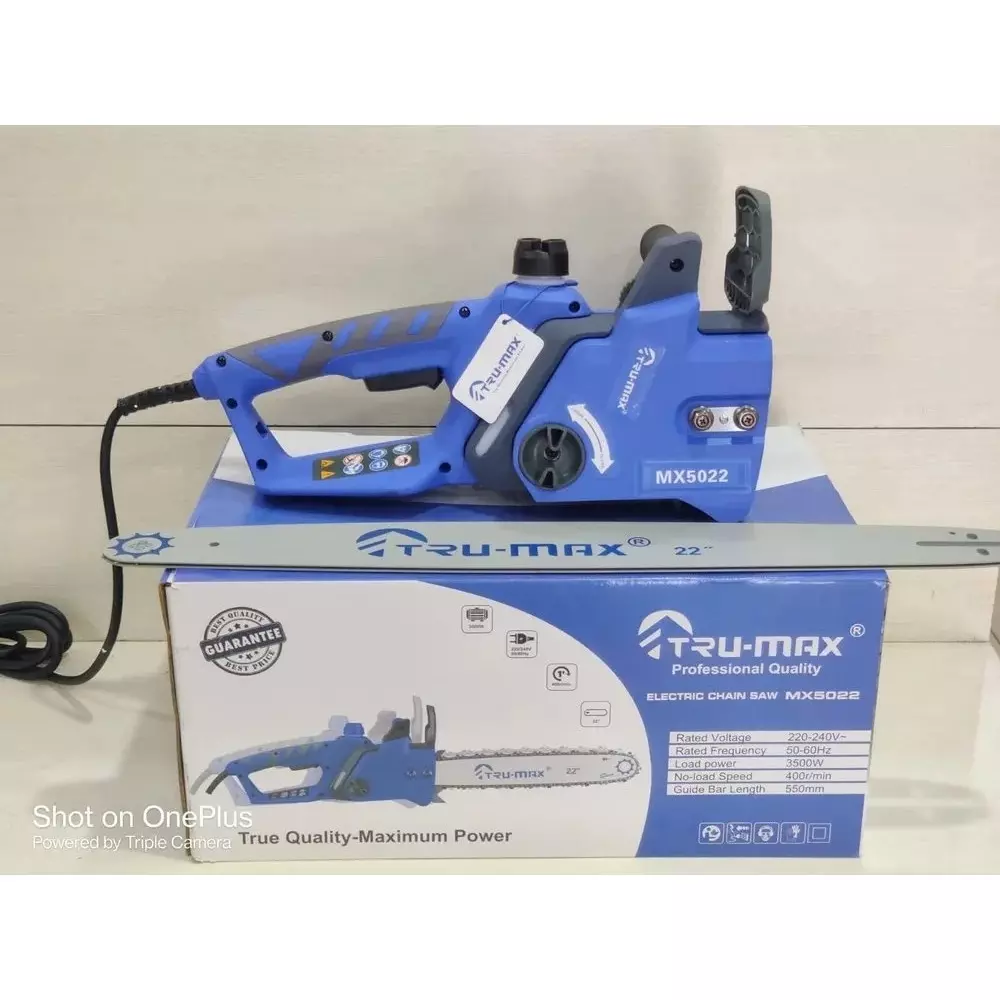 trumax-electric-chain-saw-22-inch-5588-mm-guide-bar-length-and-3500-w-power-rating-mx-5022-with-guide-bar-chain