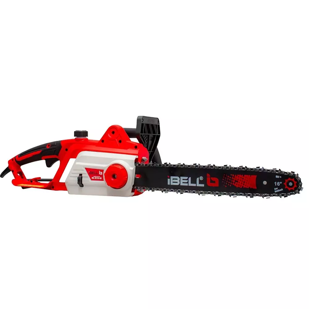 IBELL Electric Chain Saw 8000 RPM Rated Speed 2400 W Power with 400 mm (16 inch) Guide Bar & Chain, IBL EC16-80