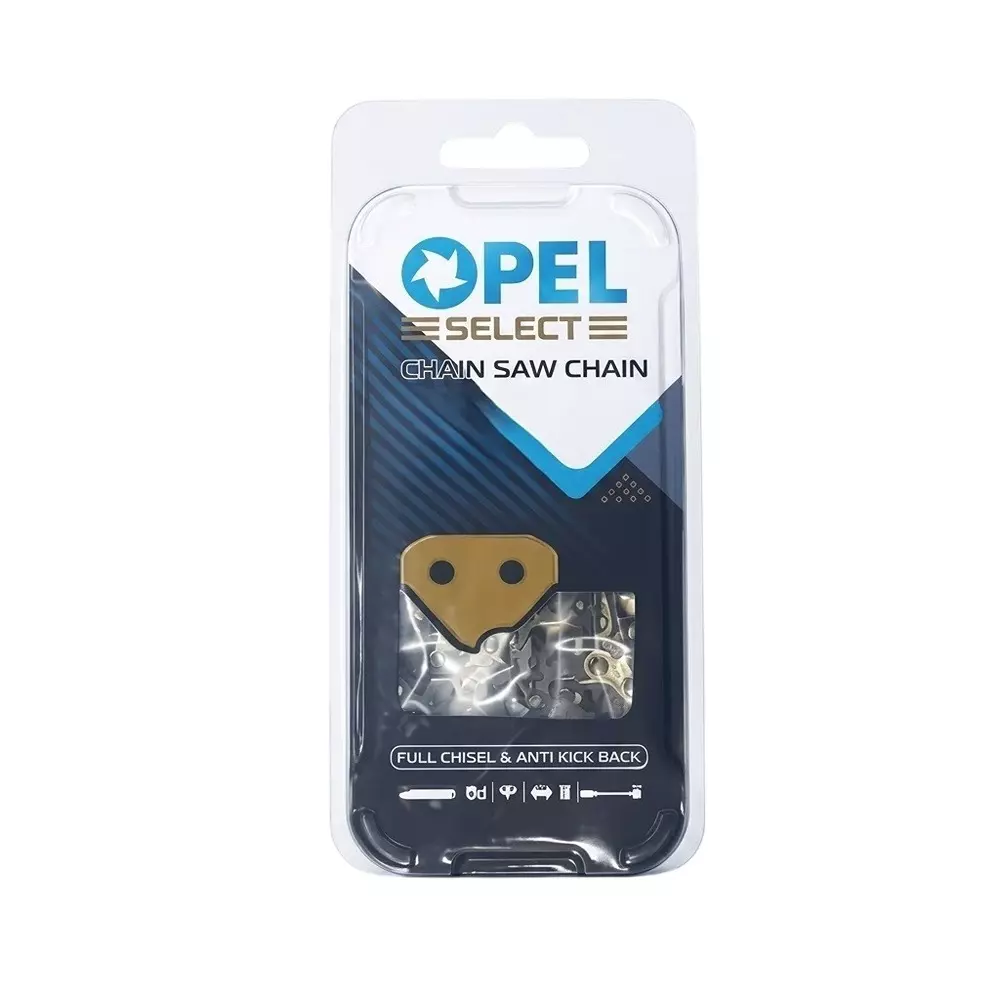 Opel Select Full Chisel & Anti Kick Back Chain Saw Chain 16 Inch (405 mm) Size for Industrial Use, MZ10589