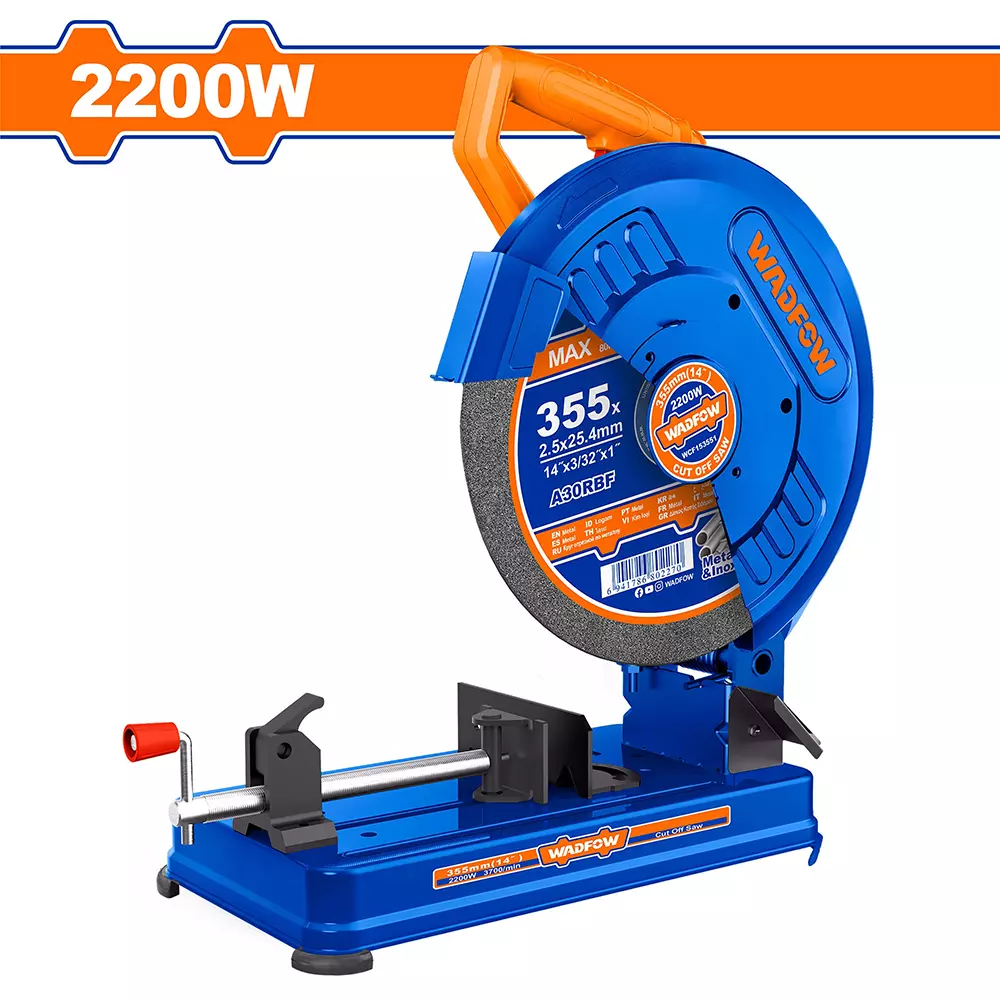 wadfow-cut-off-saw-355-x-254-mm-blade-size-3700-rpm-no-load-speed-2200-w-power-wcf153558