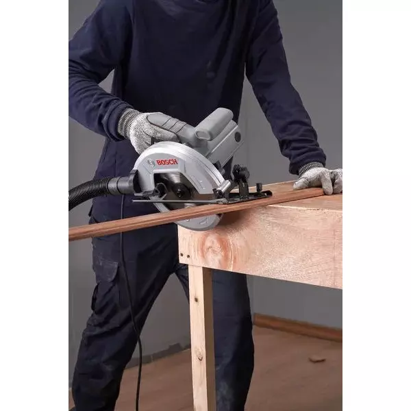 Bosch Circular Saw 1200 W, 5800 RPM No Load Speed and 185 mm Disc Diameter, KS 120 (Without Saw Blade)