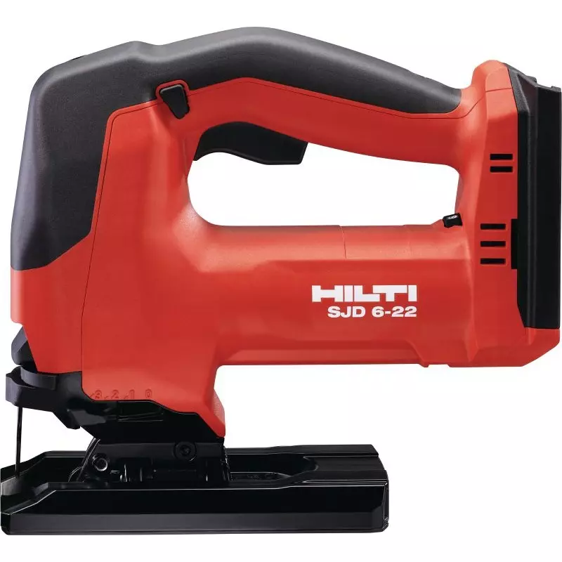 Hilti Cordless Jigsaw 3000 Strokes/Minute for Wood, Metal, Drywall, Plastic, Aluminium, Steel, 2251185