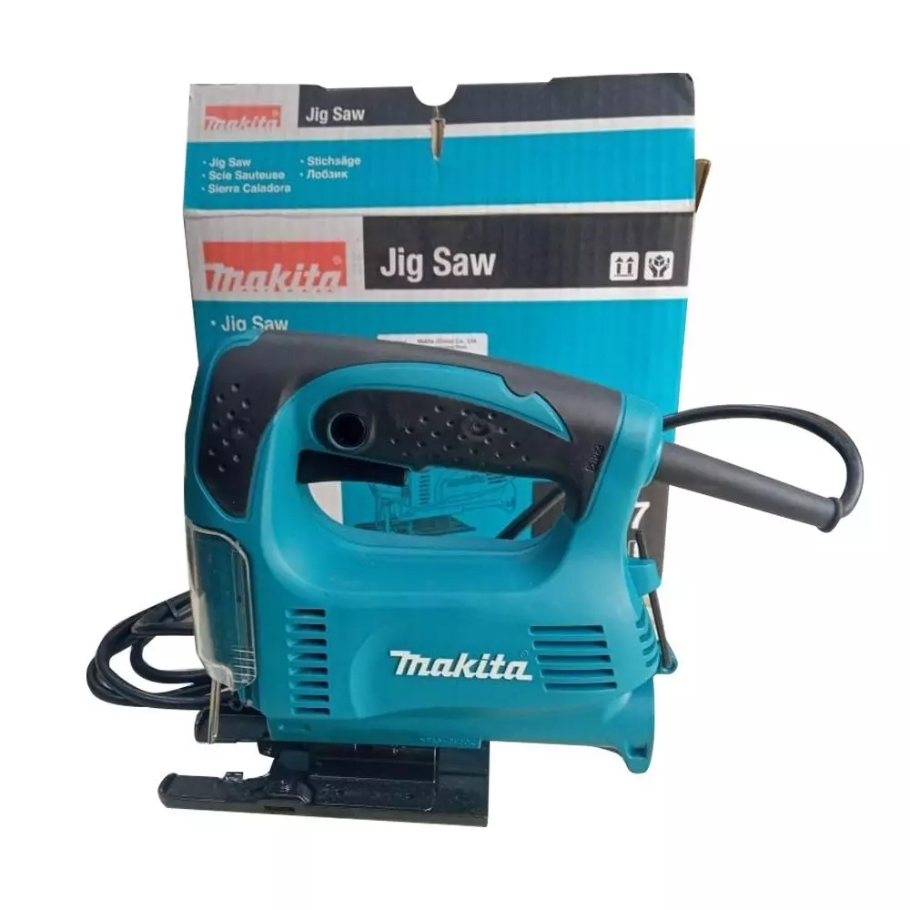 Makita Jig Saw 450 W Power and 18 mm Stroke Length with Accessories, 4327