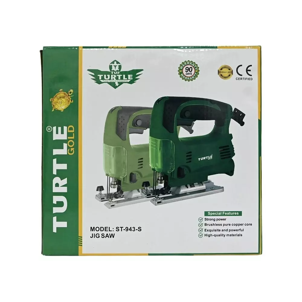 Turtle Gold Jig Saw 650 W 85 mm, ST 943S (With Saw Blade)