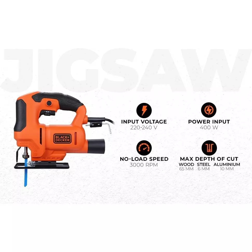 blackdecker-400-w-jigsaw-240-v-3000-rpm-variable-speed-and-15-cm-blade-length-bes603-in-with-cutting-blade