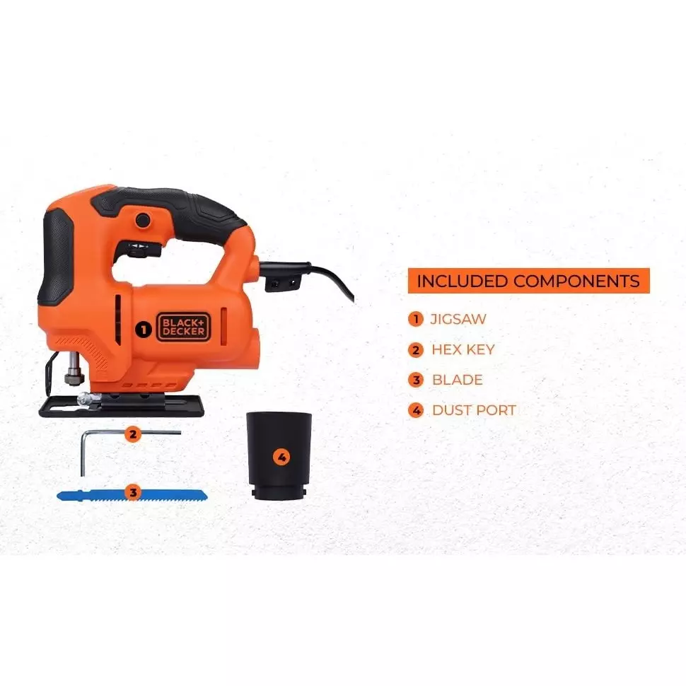 blackdecker-400-w-jigsaw-240-v-3000-rpm-variable-speed-and-15-cm-blade-length-bes603-in-with-cutting-blade