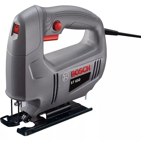 Bosch Jig Saw 450 W, 3100 RPM No Load Speed and 0-45° Bevel Angle, ST 650 (With Blade)