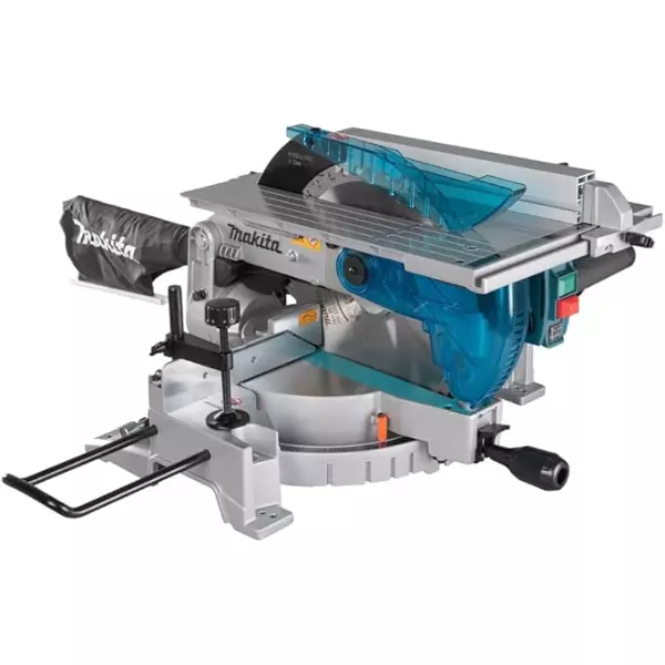 Makita Table Top Miter Saw 1650 W Power, 305 mm Blade Diameter and In-Built LED Light With Blade & Accessories, LH1201FL