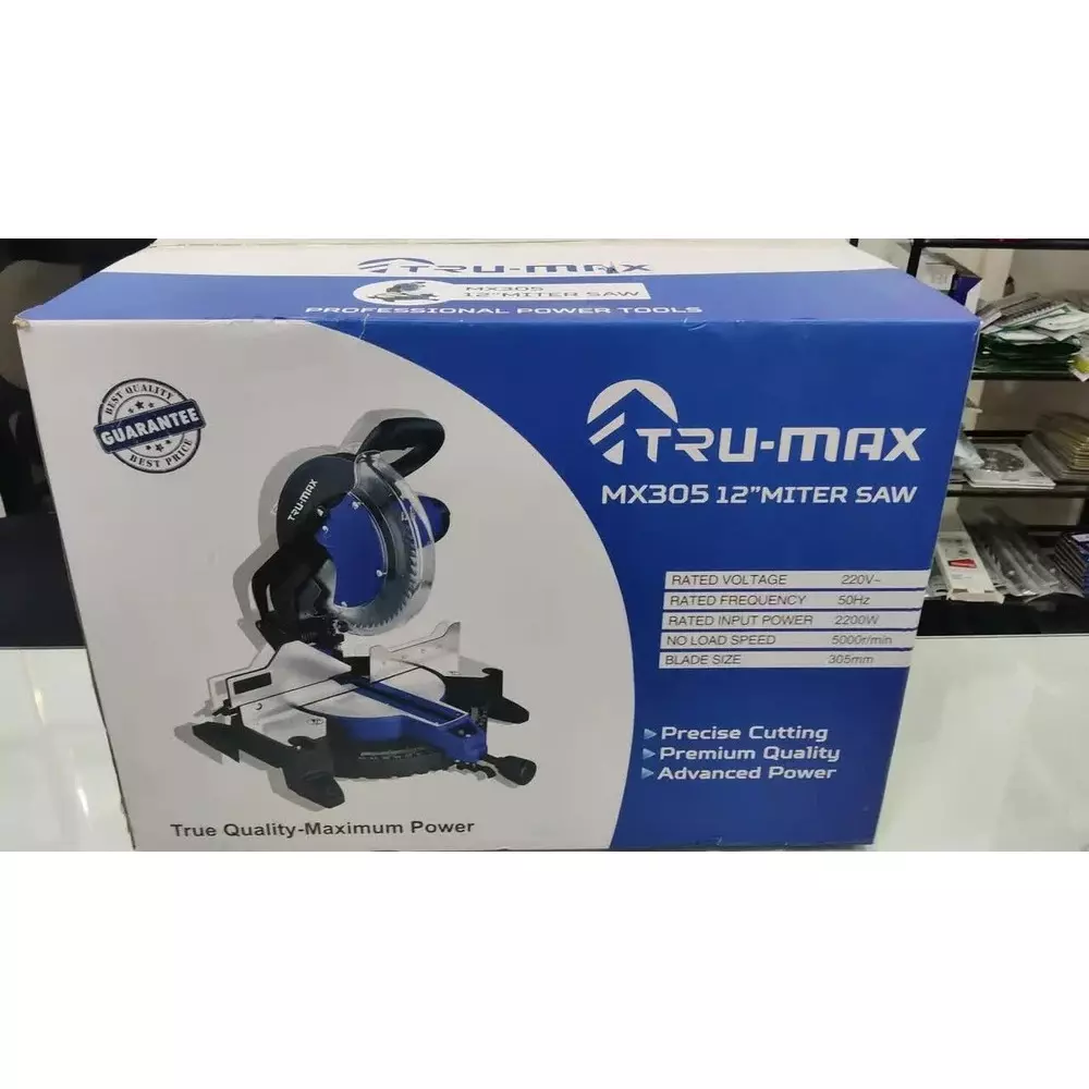 trumax-2200-w-miter-saw-12-inch-305-mm-blade-diameter-and-5000-rpm-no-load-speed-mx305-without-cutting-blade