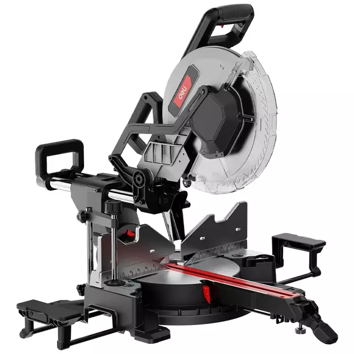 DELI Miter Saw without Blade 2000 W Power, 5000 RPM, 220 - 240 V, 305x30 mm Blade Dia, EDE571