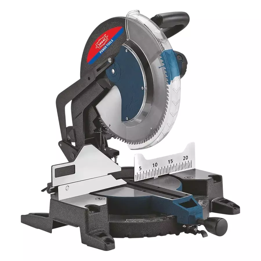 Ideal Electric Mitre Saw Sliding Type 2000 W Power 3800 RPM No Load Speed 355 mm Max. Blade Diameter, ID MS355 (Disc Not Included)
