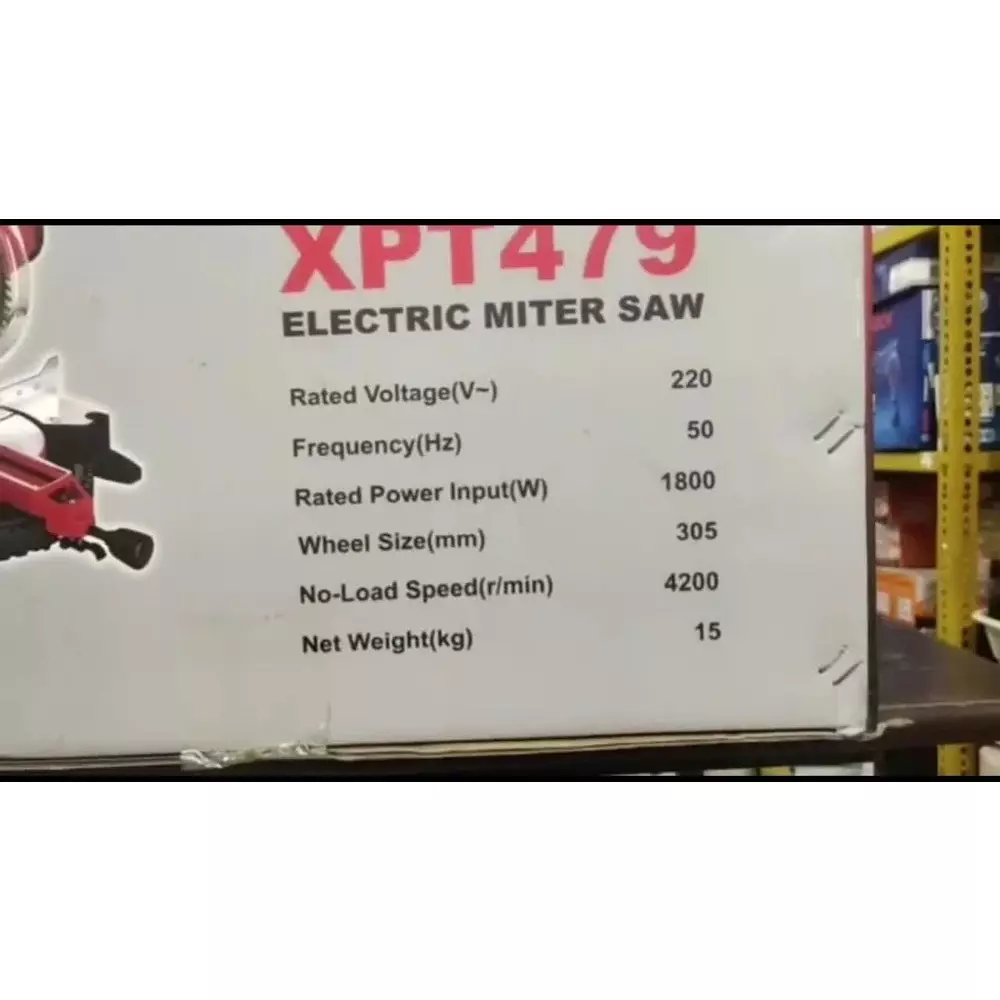 xtra-power-1800-w-miter-saw-12-inch-305-mm-blade-diameter-and-6000-rpm-no-load-speed-xpt-479-without-cutting-blade