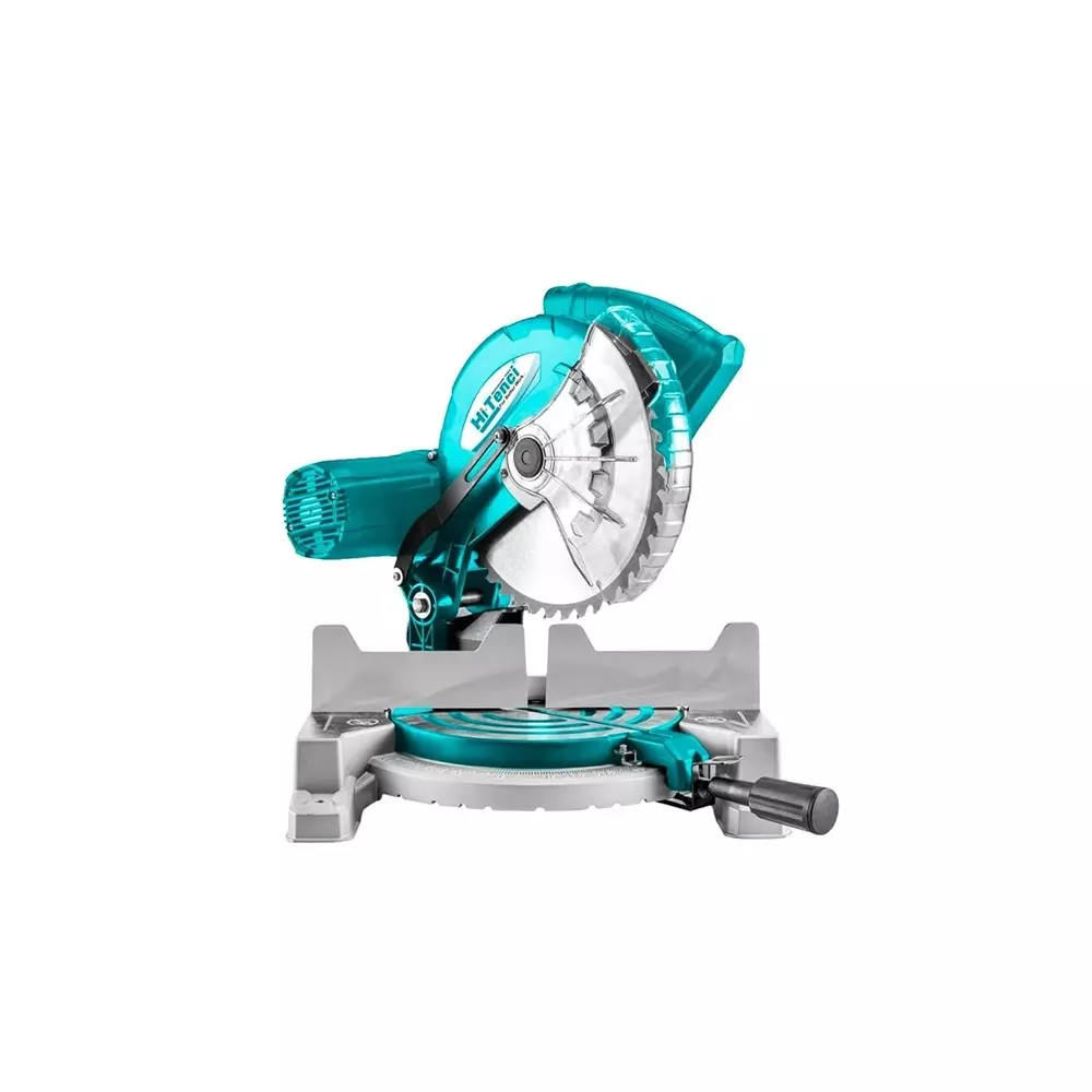 Hi-Tenci 2 HP Mitre Saw with 6000 RPM No Load Speed and 255 mm Blade Diameter, HMS - 1820W (Without Saw Blade)