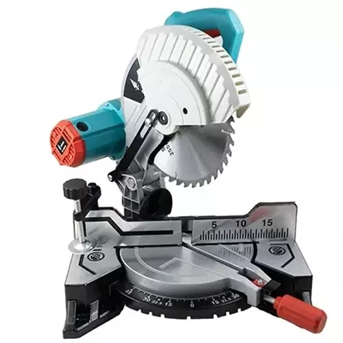 Spear Miter Saw with Blade 2200 W Power 6000 rpm Load Speed 10 Inch (255 mm) Blade Diameter for Industrial Use, SP-TM255