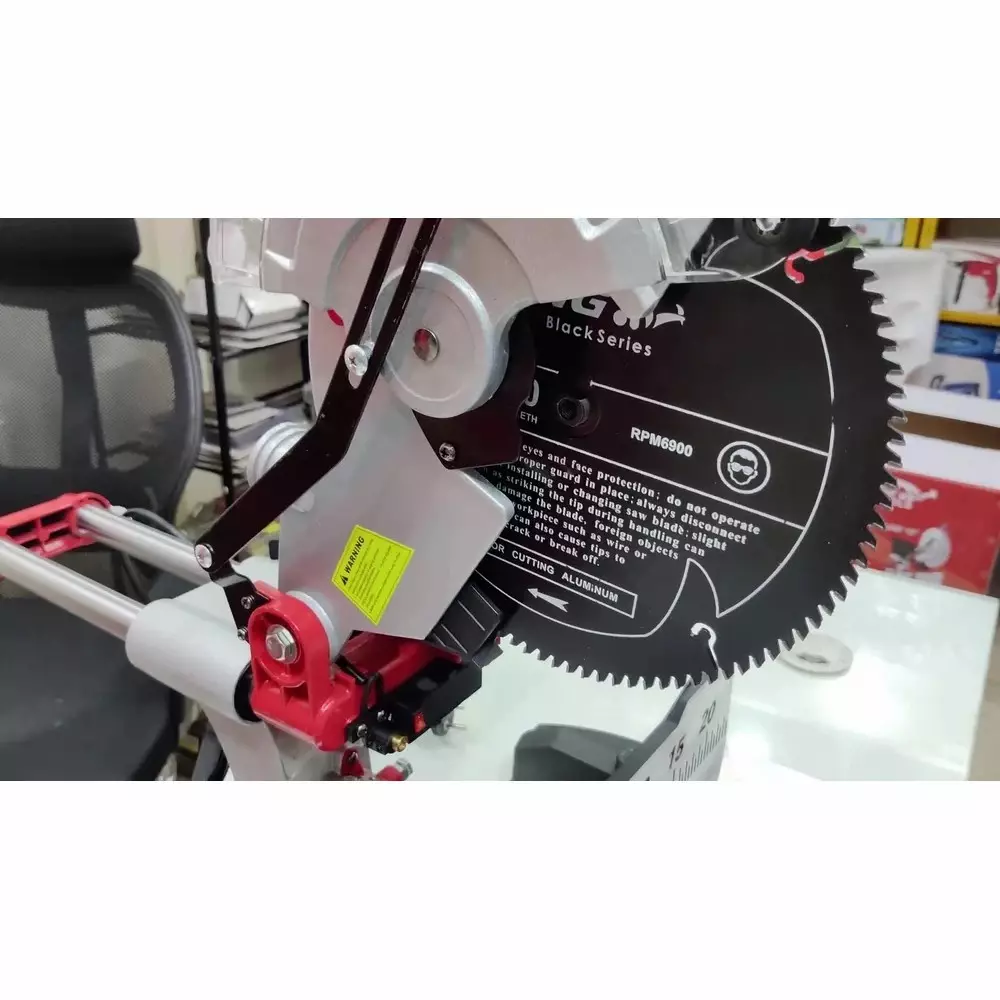 king-2200-w-sliding-miter-saw-with-laser-guide-10-inch-255-mm-blade-diameter-and-5000-rpm-no-load-speed-kp-385-with-cutting-blade