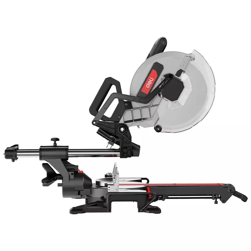 DELI Miter Saw without Blade 2000 W Power, 5000 RPM, 220 - 240 V, 255x30 mm Blade Dia, EDE570