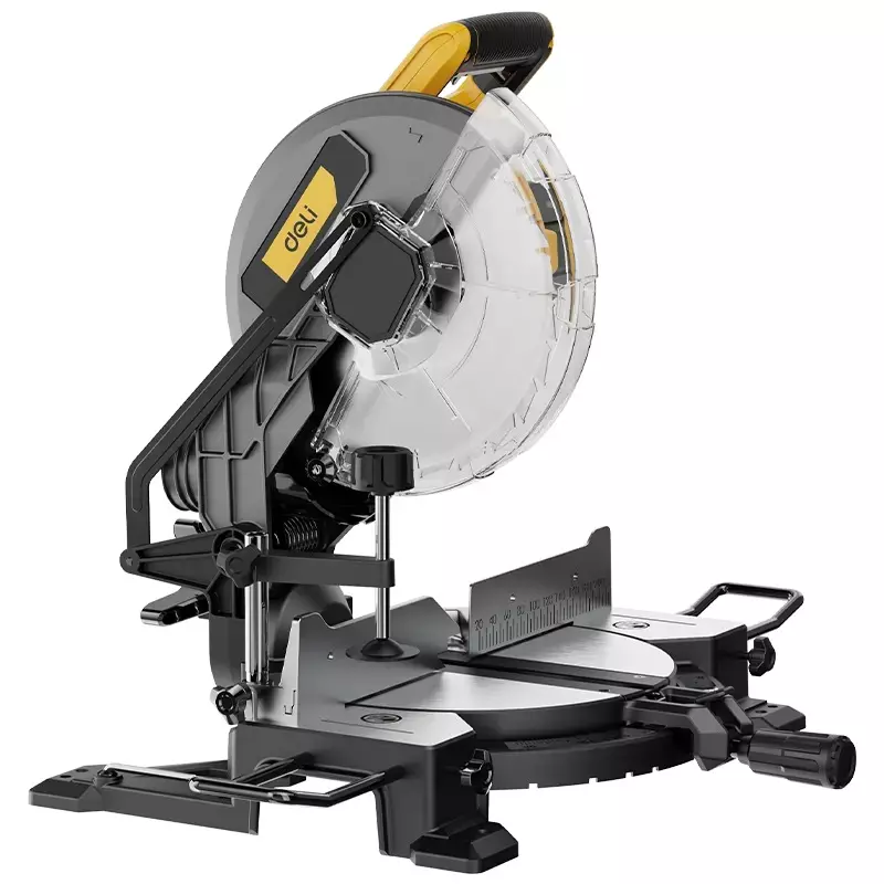 DELI Miter Saw without Blade 1800 W Power, 5000 RPM, 220 - 240 V, 255 mm Blade Dia, EDC574