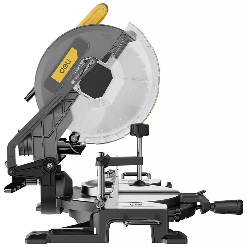 DELI Miter Saw without Blade 1800 W Power, 5000 RPM, 220 - 240 V, 255 mm Blade Dia, EDC574