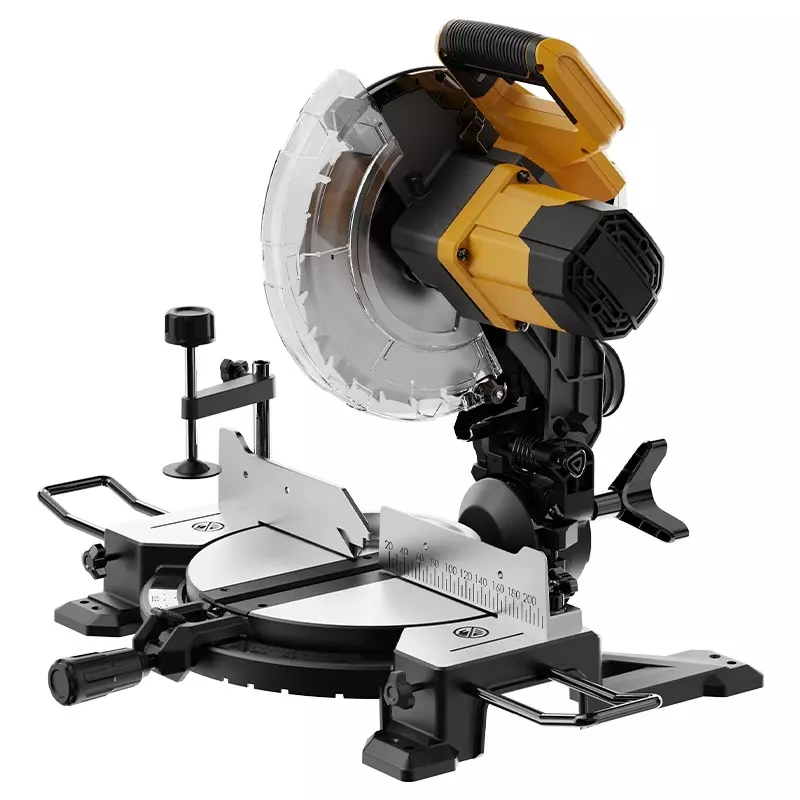 DELI Miter Saw without Blade 1800 W Power, 5000 RPM, 220 - 240 V, 255 mm Blade Dia, EDC574