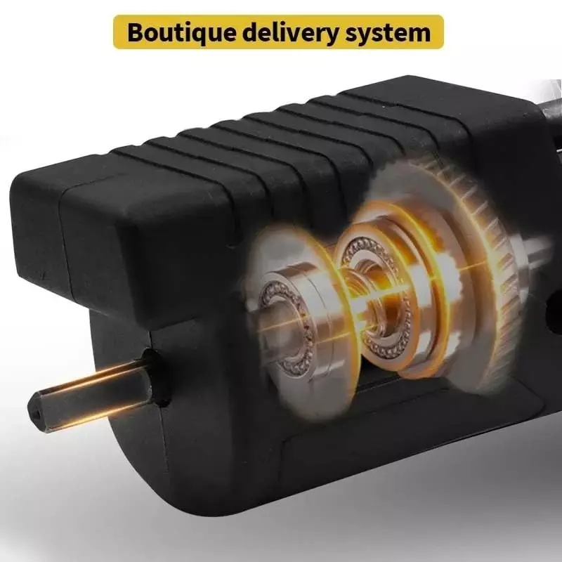 DY TOOLS Electric Reciprocating Curve Saw Attachment 4500 RPM Speed with 2 Wood Saw Blade & 1 Metal Saw Blade, Black