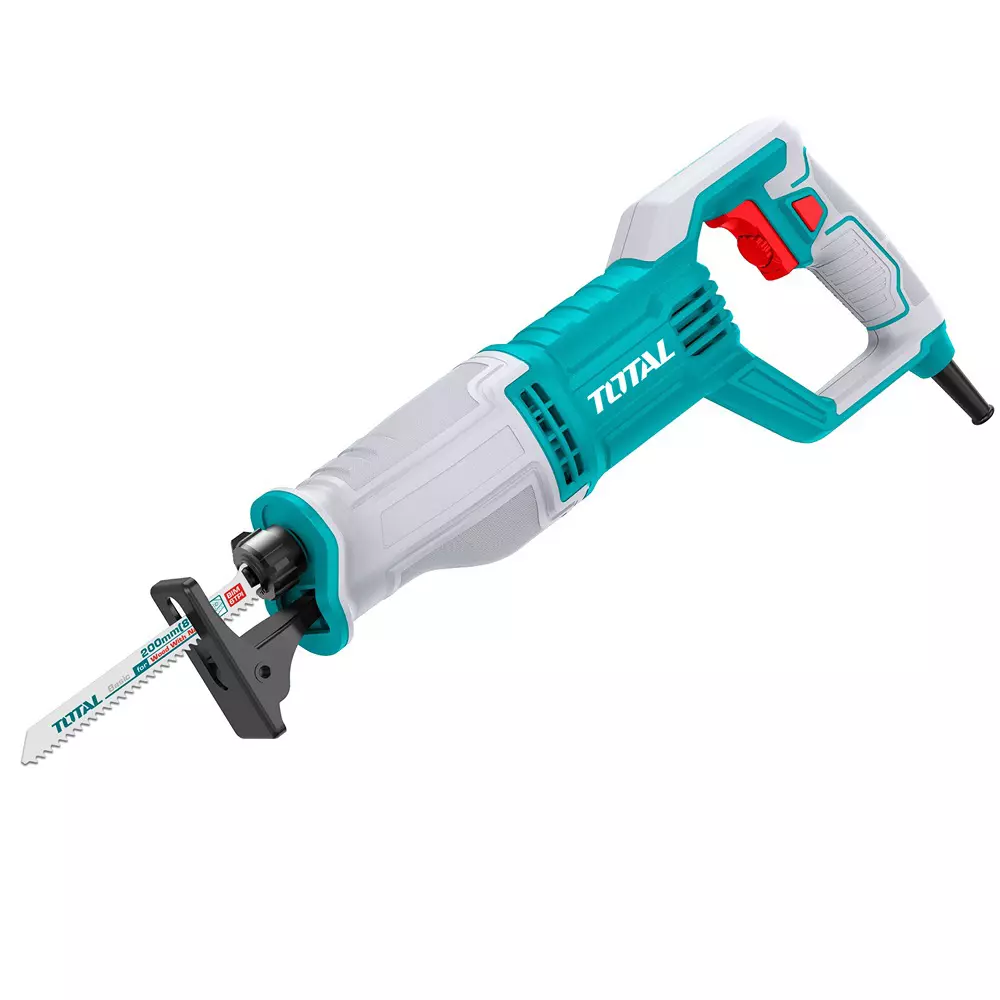 Total Reciprocating Saw 750 W Variable Speed 900-3300 RPM 115 mm Cutting Capacity SDS Chuck, TS100756 (With Saw Blade and Hex Key)