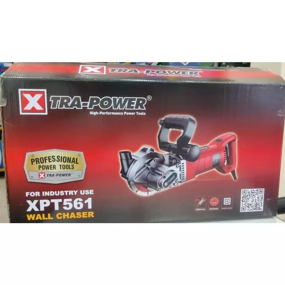 xtra-power-5800-w-wall-chaser-5-inch-125-mm-blade-diameter-and-45-mm-depth-x-42-mm-width-slot-size-xpt-561-with-cutting-blades