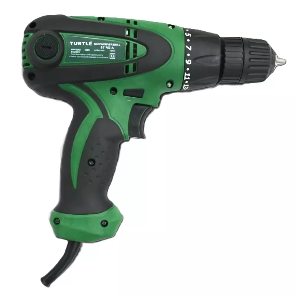 Turtle Heavy Screw Driver 10 mm 10 mm 500 W, ST-753A