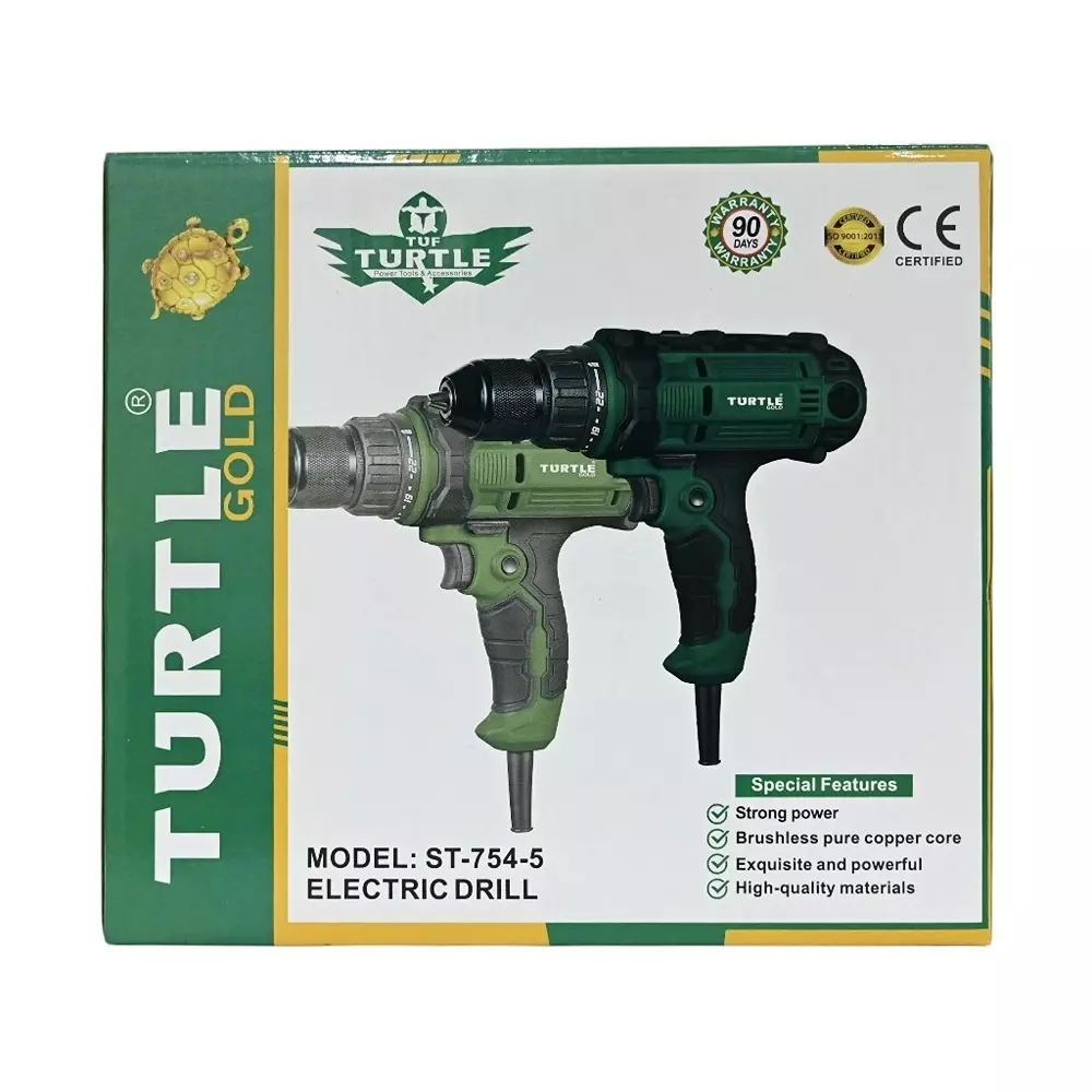 Turtle Gold Screw Driver 350 W 13 mm, ST 754S (Without Drill Bit)