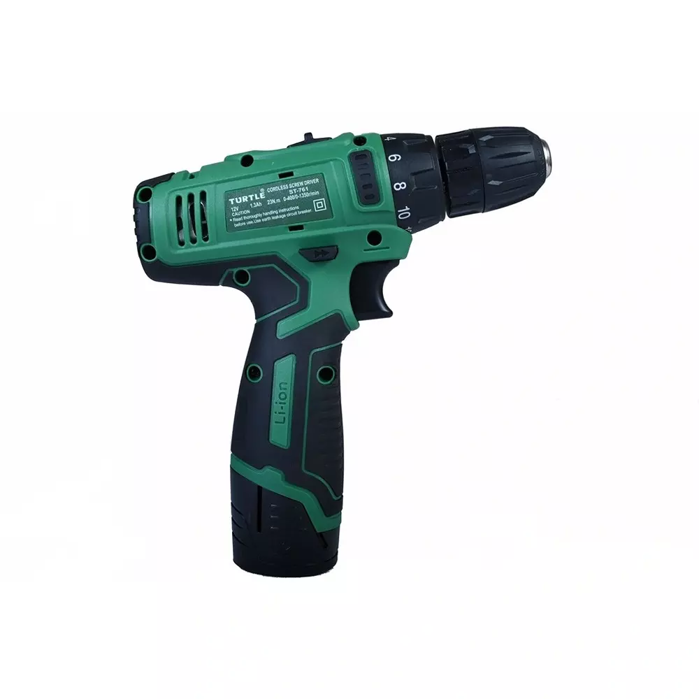 Turtle Cordless Screw Driver 10 mm, ST-761 (With Battery)