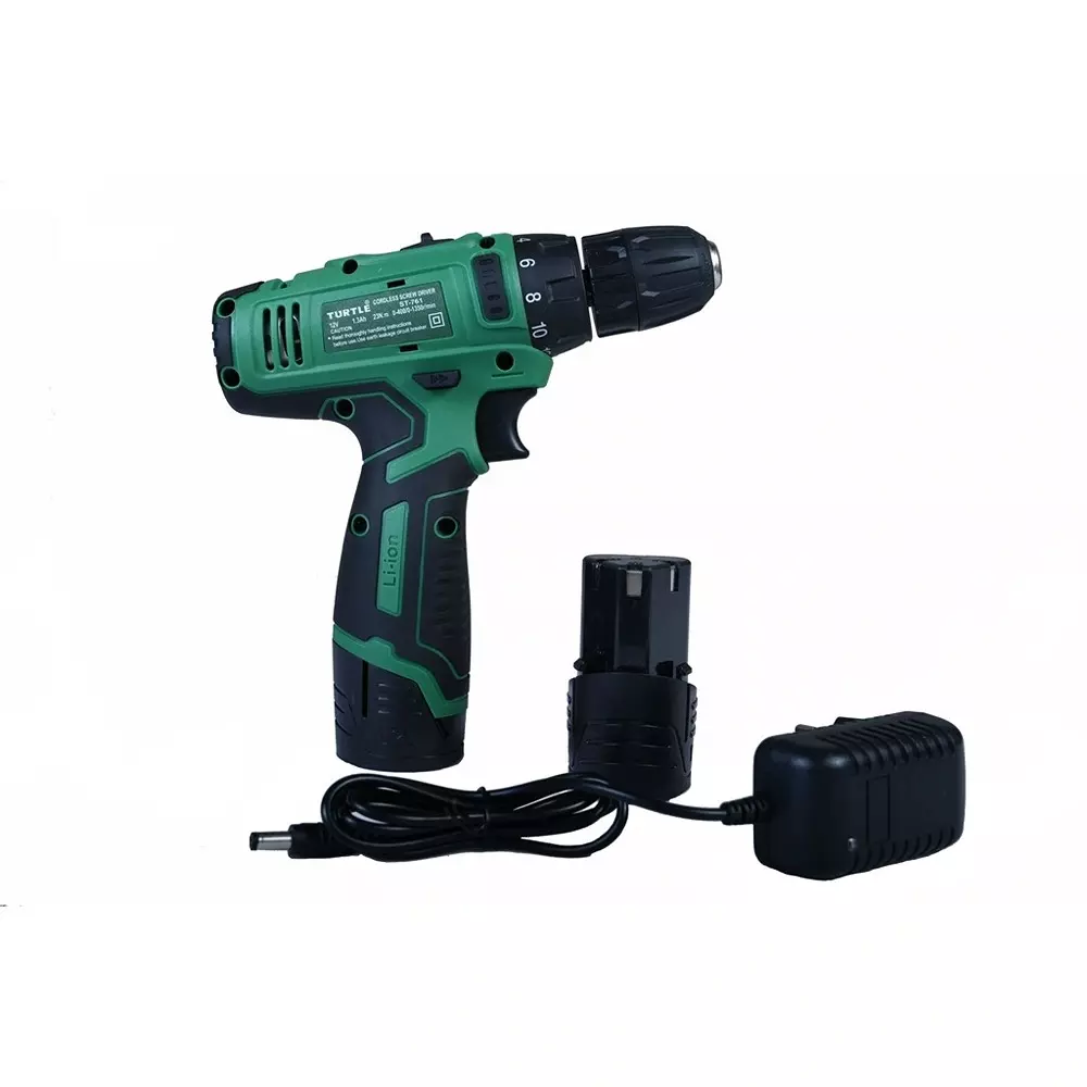 Turtle Cordless Screw Driver 10 mm, ST-761 (With Battery)