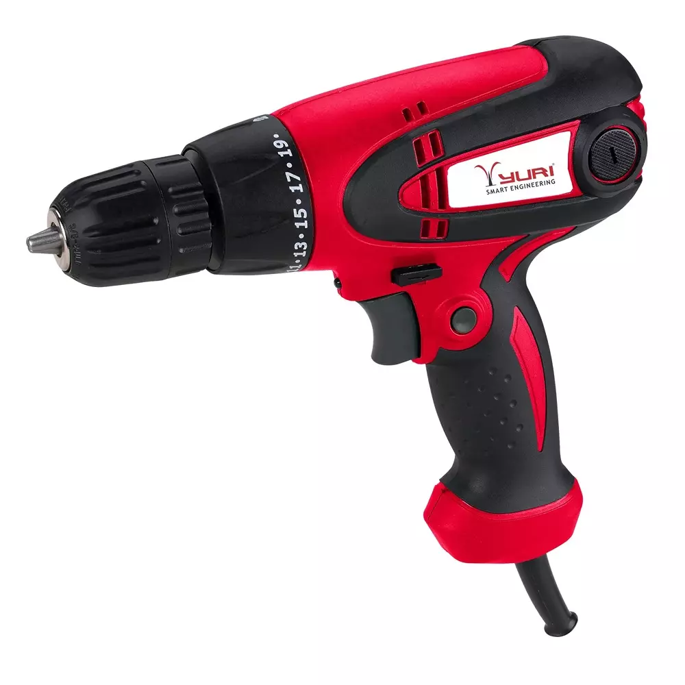 YURI Screw Driver 480 W 220 V 10 mm Maximum Chuck Capacity, YR-SD1083 (Without Bits)