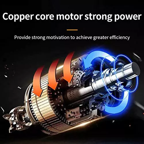 Infinity Screw Driver Without Screw Bit Forward & Reverse Switch 500 W 1100 rpm Speed for Industrial Use, INF-SD50010L