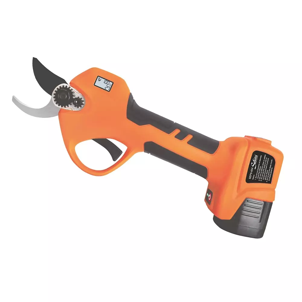 Spanco 16.8 V Cordless Electric Pruning Shear With Plug-In Single Battery, Brushless Motor and 1 inch (25 mm) Cutting Diameter, SEPS-604 A (Without Charger)