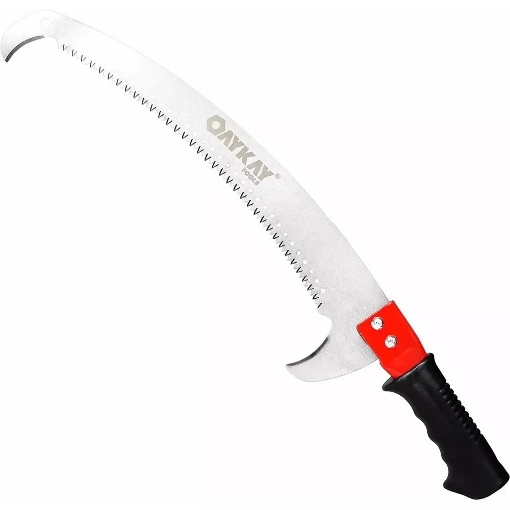 OAYKAY Prune Saw Double Hook High Carbon Steel Blade Triple Ground Teeth 23.6 inch (600 mm), 6551.03