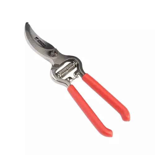 Sunya Forged Bypass Pruner With PVC Grips 200 mm (20 cm) length Steel Blade 280 g, TOPR022DR