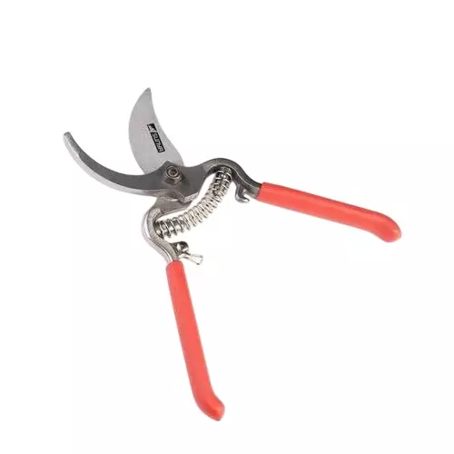 Sunya Forged Bypass Pruner With PVC Grips 200 mm (20 cm) length Steel Blade 280 g, TOPR022DR