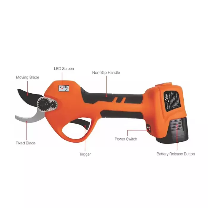 spanco-168-v-cordless-electric-pruning-shear-with-plug-in-double-battery-brushless-motor-and-1-inch-25-mm-cutting-diameter-seps-604-without-charger