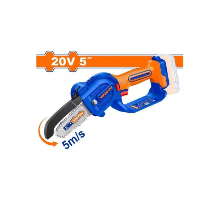 wadfow-cordless-pruner-saw-5-inch-13-cm-bar-length-5-ms-chain-speed-220-240-v-charging-voltage-wclp556