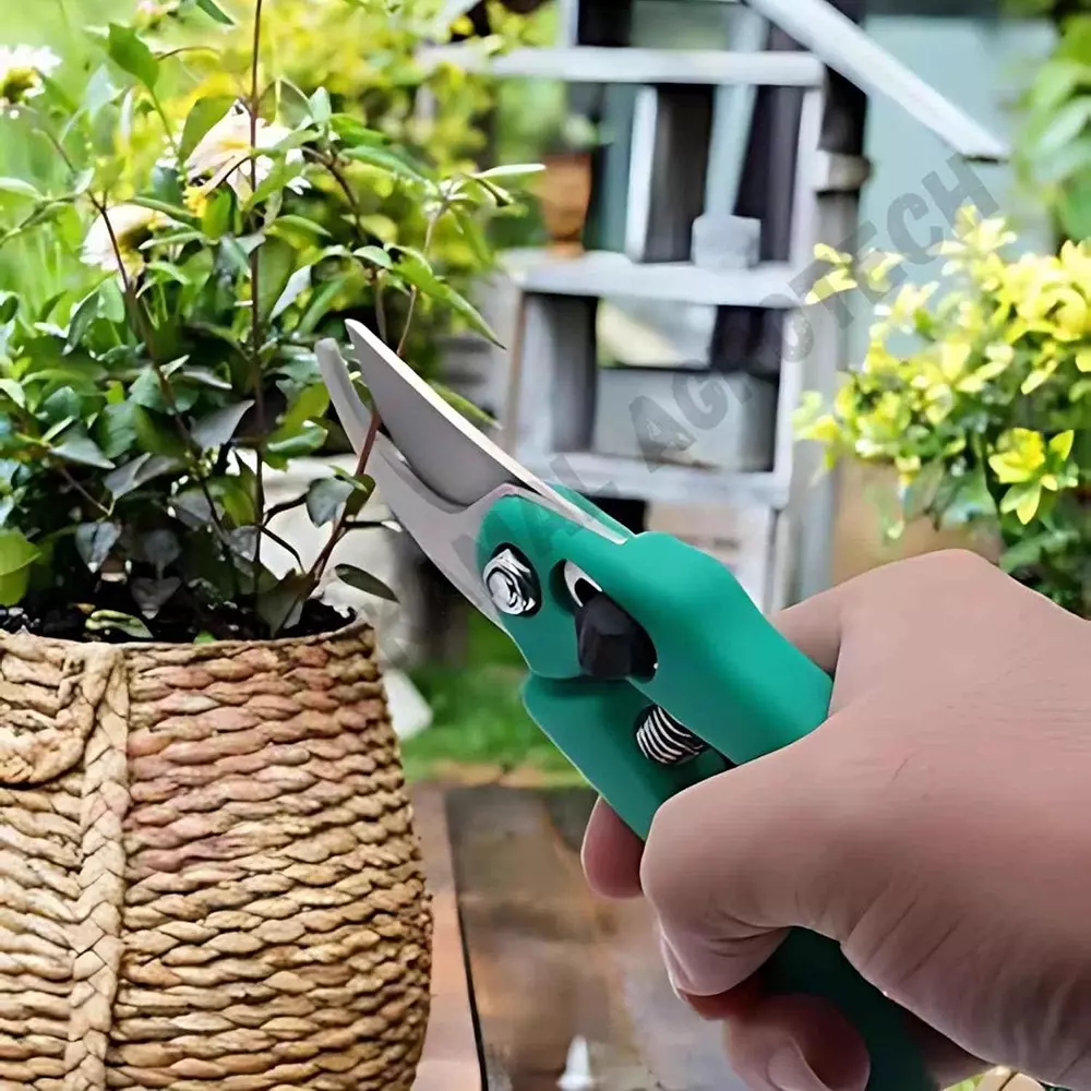 kamal-agrotech-8-cm-stainless-steel-plastic-orange-green-garden-pruning-secateurs-stem-cutter-with-safety-lanyard