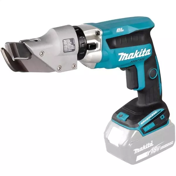Makita Cordless Metal Shear 18 V LXT Li-Ion with 1.3 mm Mild Steel Cutting Capacity, DJS131Z (Without Battery & Charger)