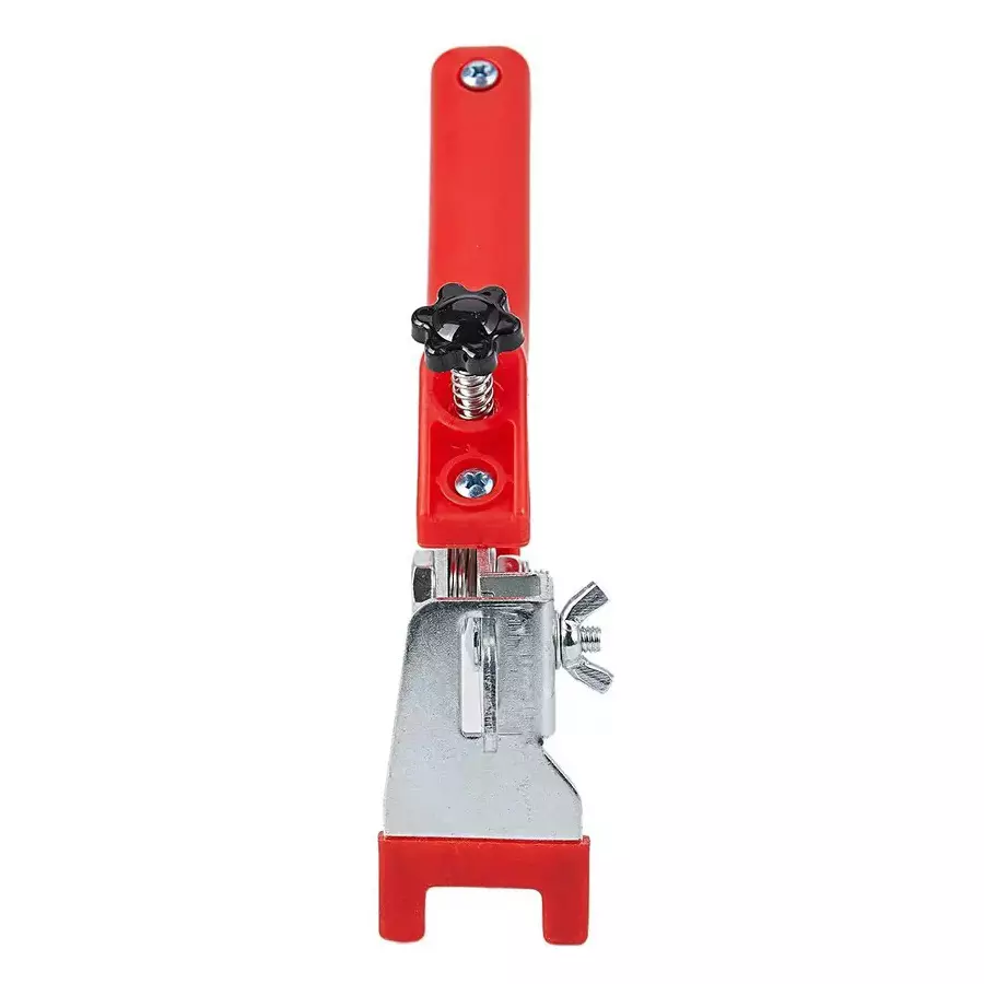 SUNELITE Tiles Leveling Floor Plier Needle Nose Cast Iron Hand Grip Red 23.5 cm (Plier) Length