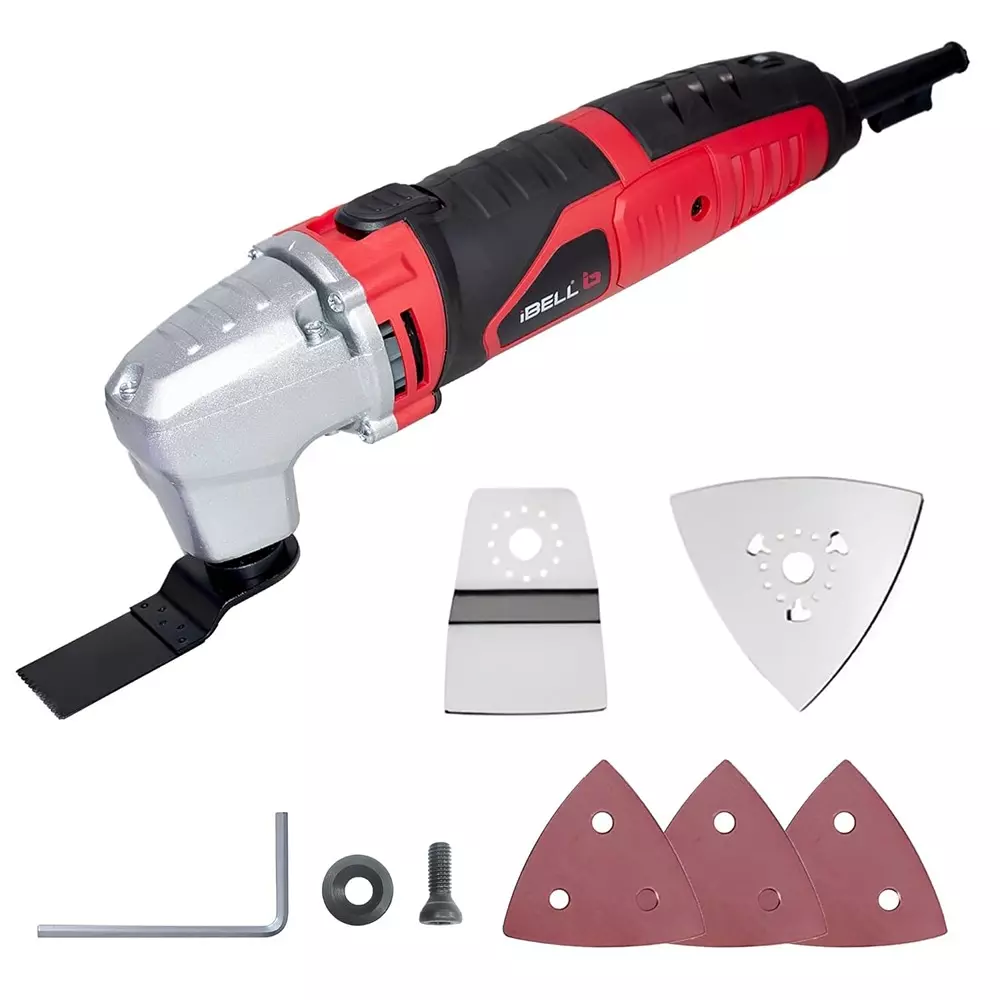 IBELL Multi-Functional Oscillating Tool 280 W 10000-21000 SPM Speed Control, MT32-28