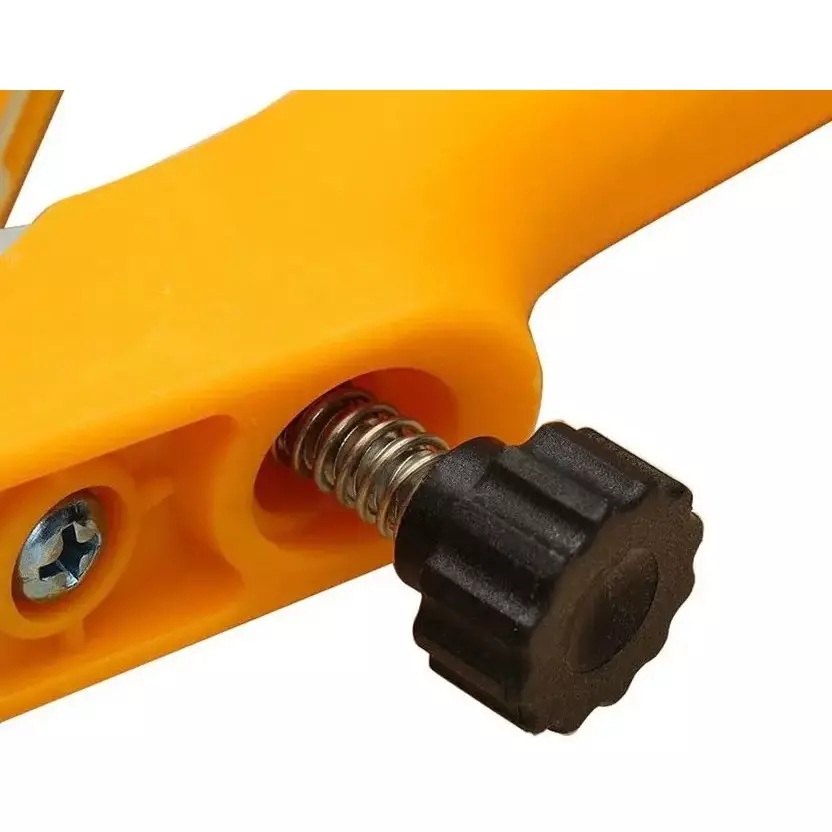 Fairmate Tile Leveling Plier Stainless Steel & Plastic 20 cm Length Yellow & Silver 50 mm Thickness Hand Grip for Home & Professional Use