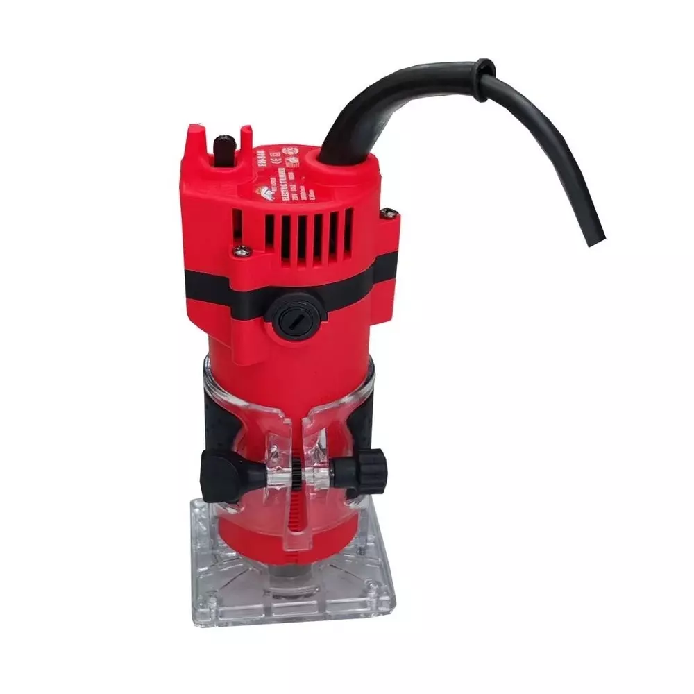 Red Horse 1000 W Wood Trimmer Router 3000 RPM No Load Speed and 6 mm Bit Size, RH-344