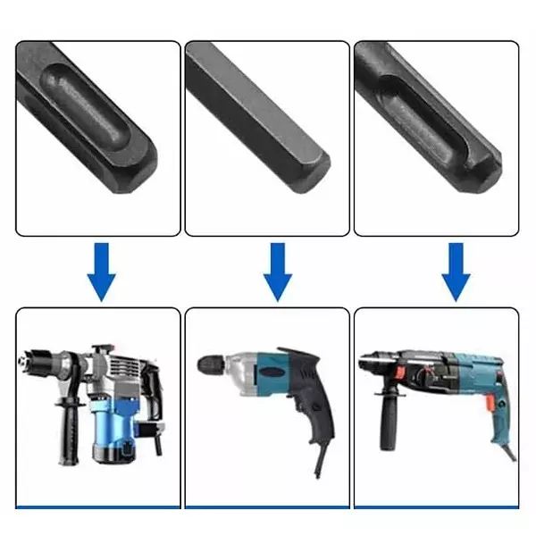 DY TOOLS Electric Wrench 12.7 mm Size with Drill Chuck Adapter (Pack of 3)