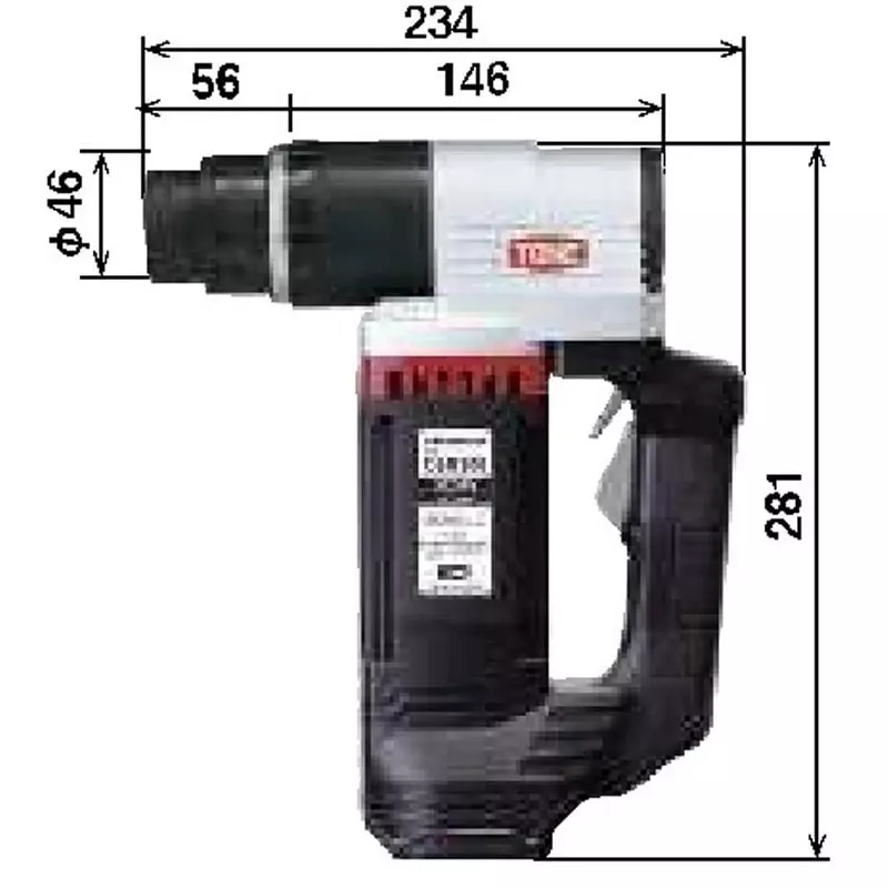 TONE Brushless DC motor 22 (When Fully Charged) Min-1 RPM, CSM200-BTL