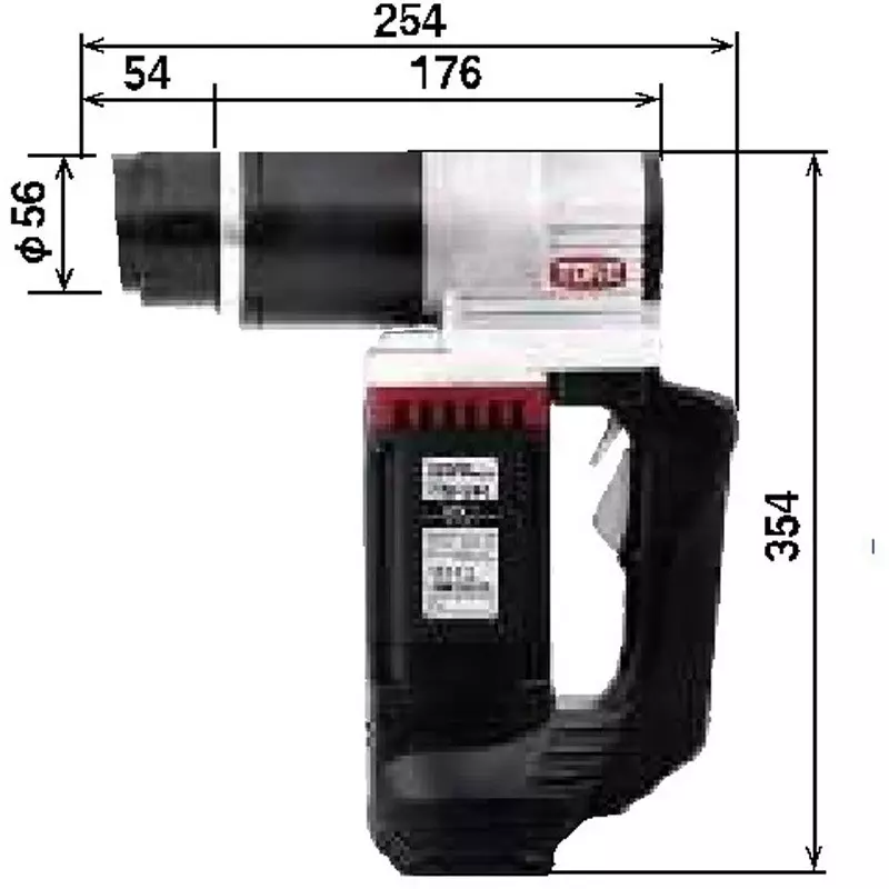TONE Brushless DC motor 14 (When Fully Charged) Min-1 RPM, CTN240-BTL