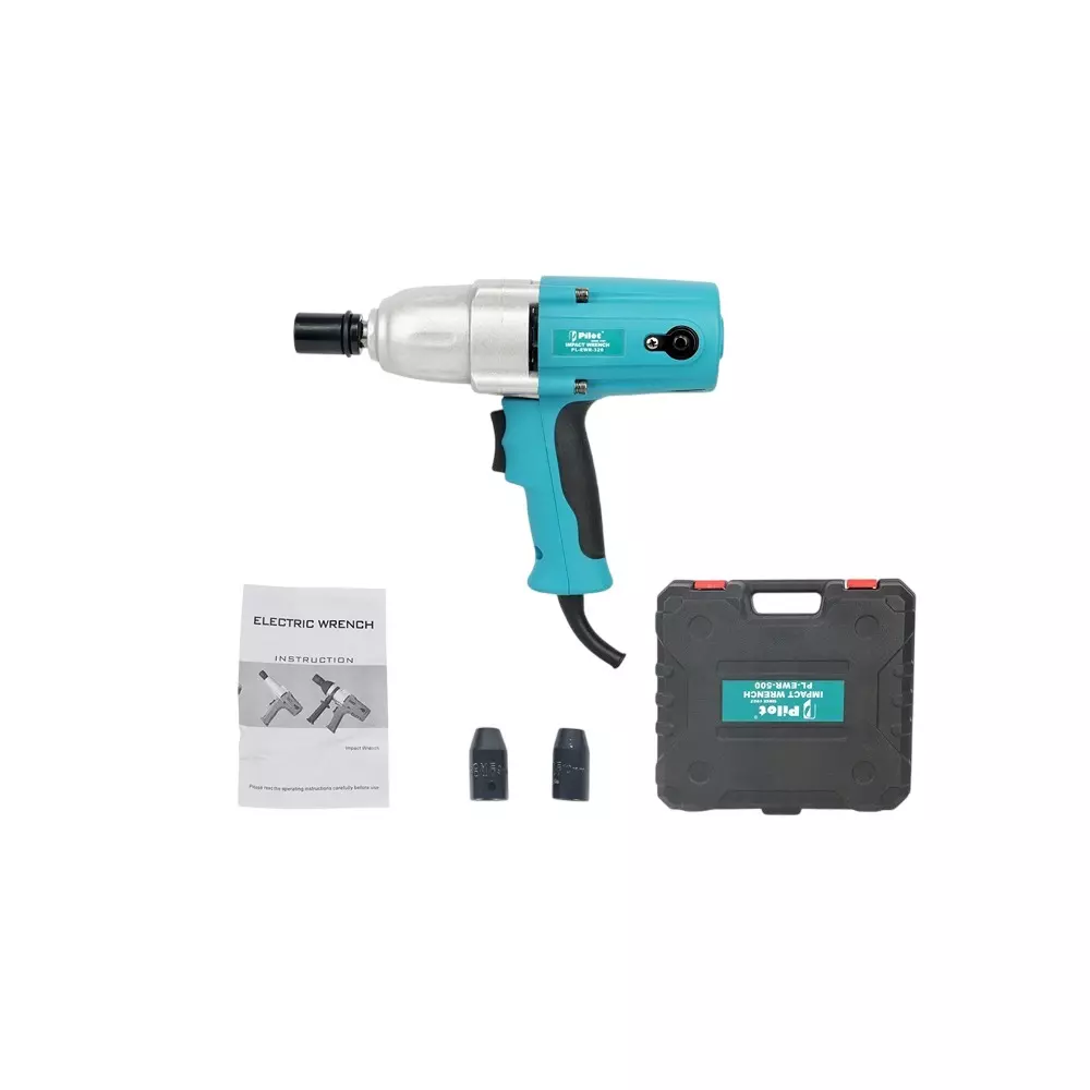 Pilot 1/2 inch (12.7 mm) Square Drive Electric Wrench with Torque and 1700-1900 RPM No Load Speed, PL-EWR-500