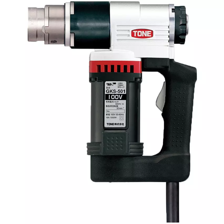 TONE Construction First Electric Wrench 1550 W 16 Amp with ±15% Accuracy, GKR501
